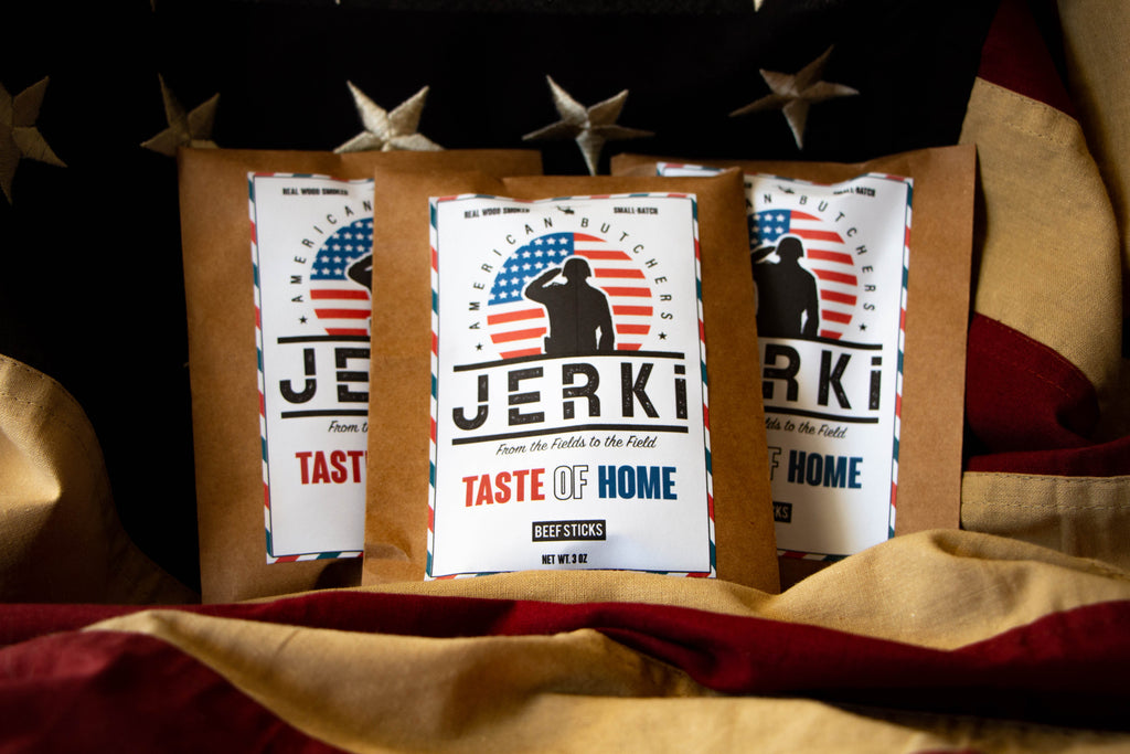 Taste of Home - Beef sticks provided for all military members serving overseas with each purchase